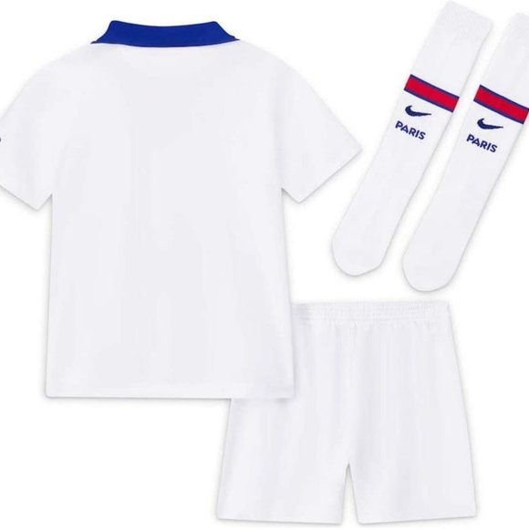 NIKE CD4593-101 Accor Paris Boy's Tee Shorts Socks - Picture 2 of 2